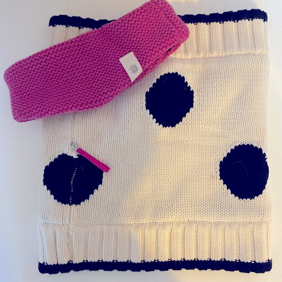 Lululemon Keepin' It Real Cozy Neck Warmer, Ear Warmer, Mittens - Picture 2 of 2